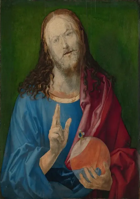 Albrecht Dürer | Retter der Welt – 1505 | Giclée Kunstdruck gerahmt
