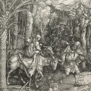 Albrecht Dürer | Flucht nach Ägypten - 1504 | Gerahmter Kunstdruck | Renaissance | formida