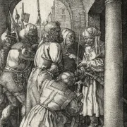 Albrecht Dürer | Christus vor Pilatus – 1512 | Gerahmter Kunstdruck | Renaissance | formida