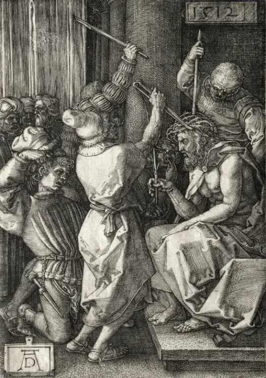 Albrecht Dürer | Kristus kronet med torne - 1512 | Indrammet kunsttryk | Renæssance | formida