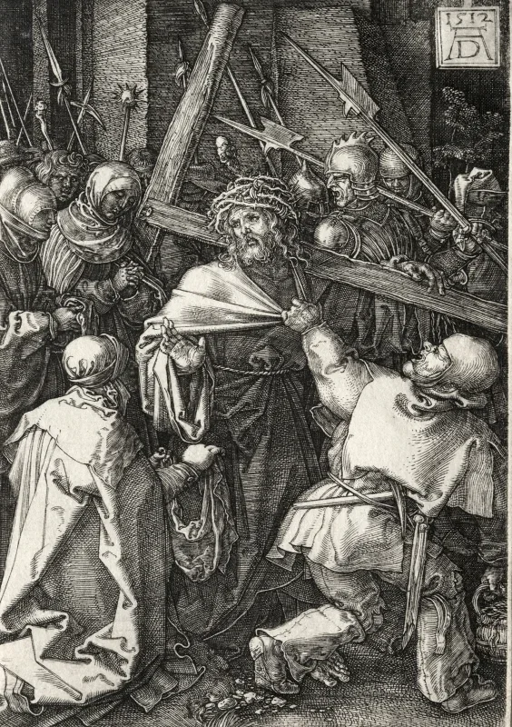 Albrecht Dürer | Christus trägt das Kreuz - 1512 | Gerahmter Kunstdruck | Renaissance | formida