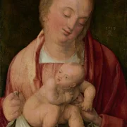 Albrecht Dürer | Jungfrau und Kind - 1516 | Giclée Kunstdruck gerahmt