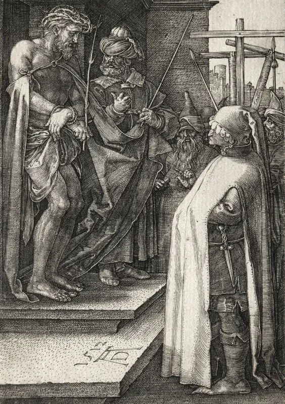 Albrecht Dürer | Se, mand Ecce Homo - 1515 | Indrammet kunsttryk | Renæssance | formida