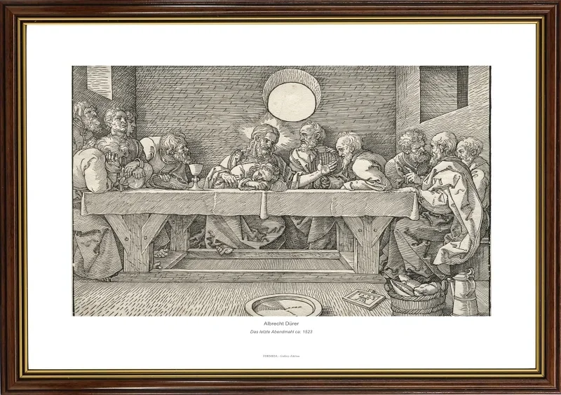 Albrecht Dürer | Den sidste nadver - 1523 | Gallery Edition | Indrammet kunsttryk | Renæssance