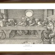 Albrecht Dürer | Den sidste nadver - 1523 | Gallery Edition | Indrammet kunsttryk | Renæssance