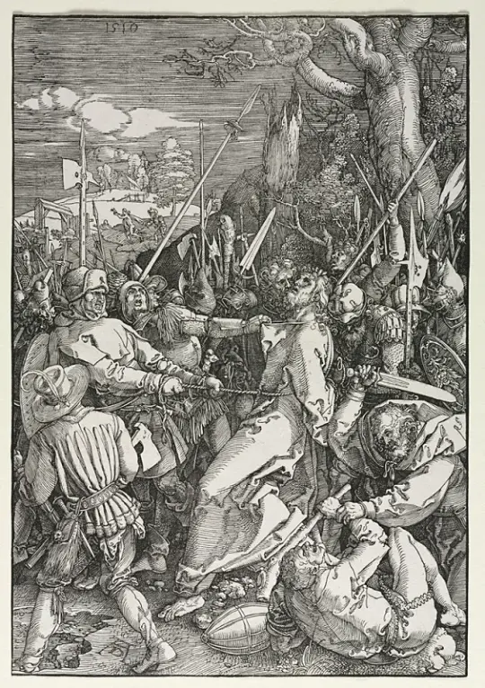 Albrecht Dürer | Kristi forræderi - 1510 | Indrammet kunsttryk | Renæssance | formida