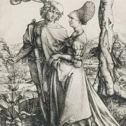 Albrecht Dürer | Døden og de elskende - 1498 | Indrammet kunsttryk | Renæssance | formida