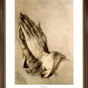 Albrecht Dürer | Betende Hände - 1508 | Gallery Edition | Gerahmter Kunstdruck | Barock