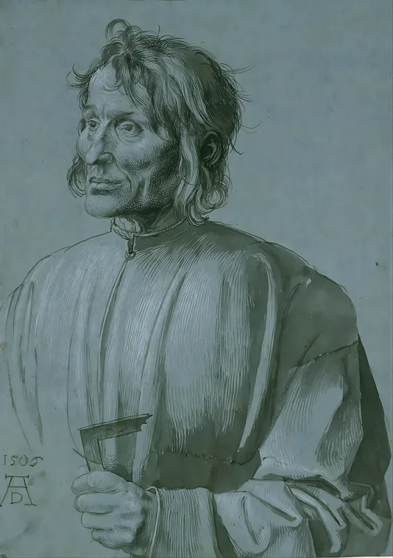 Albrecht Dürer | Arkitekten Hieronymus von Augsburg - 1506 | Indrammet kunsttryk | Renæssance | formida