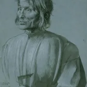 Albrecht Dürer | Arkitekten Hieronymus von Augsburg - 1506 | Indrammet kunsttryk | Renæssance | formida