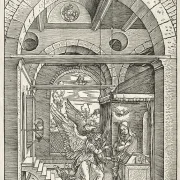 Albrecht Dürer | Bebudelsen - 1505 | Indrammet kunsttryk | Renæssance | formida