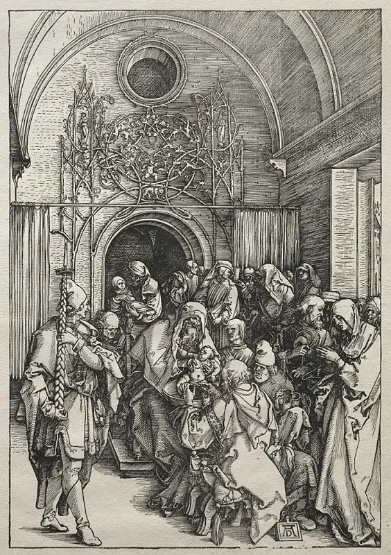 Albrecht Dürer | Omskærelsen - 1504 | Indrammet kunsttryk | Renæssance | formida