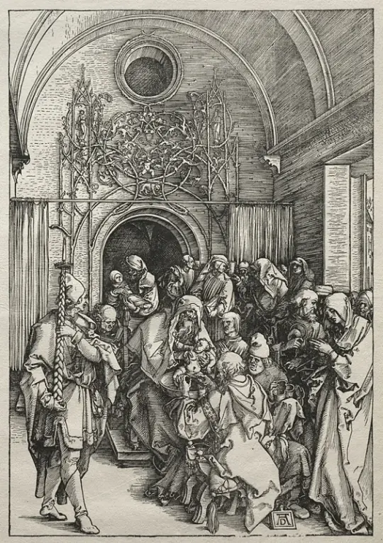 Albrecht Dürer | Omskærelsen - 1504 | Indrammet kunsttryk | Renæssance | formida