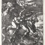 Albrecht Dürer | Bortførelsen på en enhjørning - 1516 | Indrammet kunsttryk | Renæssance | formida