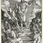 Albrecht Dürer | Opstandelsen - 1510 | Indrammet kunsttryk | Renæssance | formida
