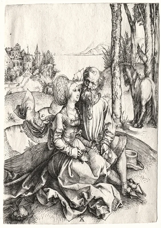 Albrecht Dürer | Das Angebot der Liebe – 1496 | Gerahmter Kunstdruck | Renaissance | formida