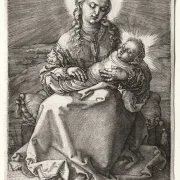 Albrecht Dürer | Die Jungfrau mit dem gewickelten Kind – 1520 | Gerahmter Kunstdruck | Renaissance | formida