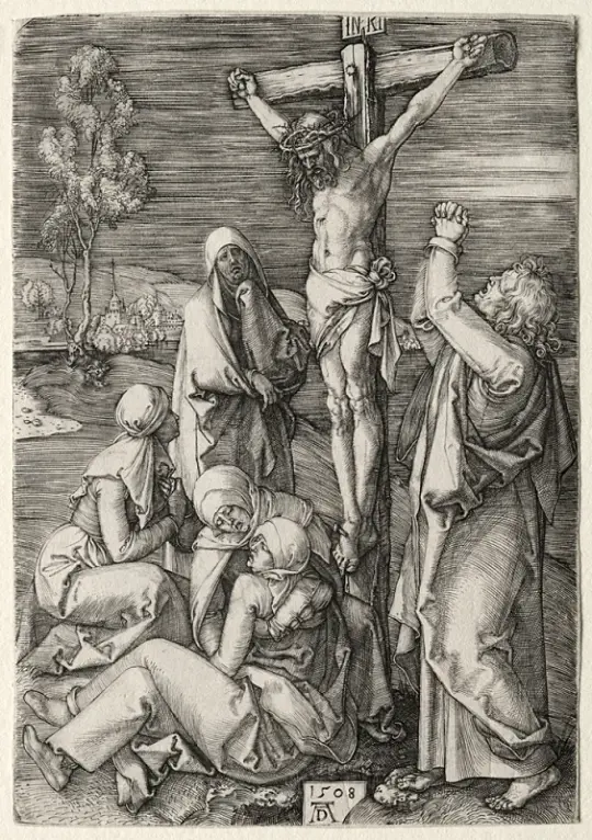 Albrecht Dürer | Korsfæstelsen - 1508 | Indrammet kunsttryk | Renæssance | formida