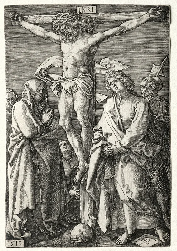 Albrecht Dürer | Korsfæstelsen - 1511 | Indrammet kunsttryk | Renæssance | formida