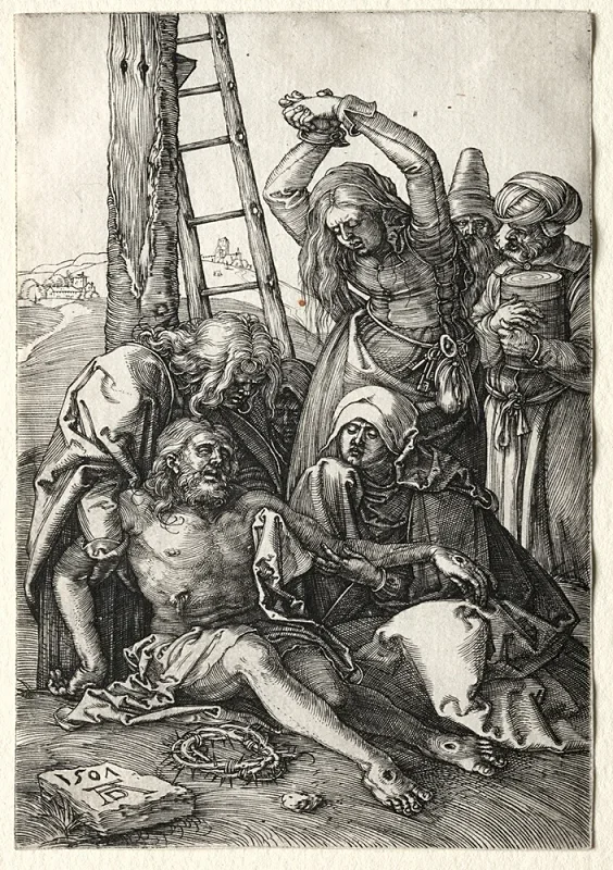 Albrecht Dürer | Klagesangen - 1504 | Indrammet kunsttryk | Renæssance | formida