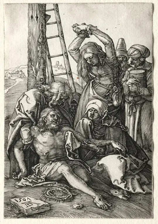 Albrecht Dürer | Klagesangen - 1504 | Indrammet kunsttryk | Renæssance | formida