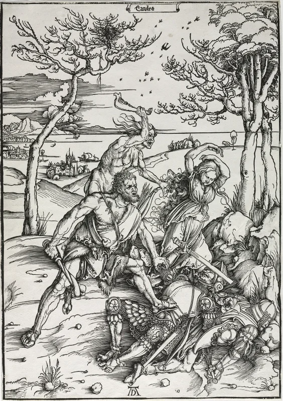 Albrecht Dürer | Herkules – 1496 | Indrammet kunsttryk | Renæssance | formida