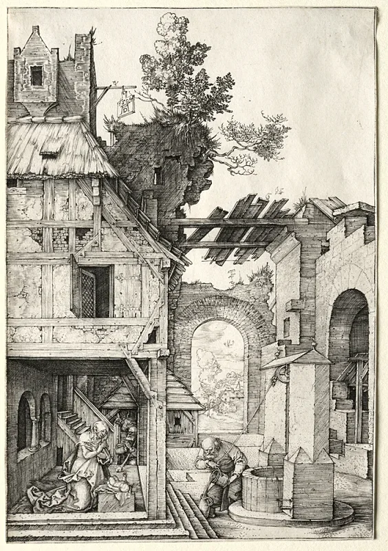 Albrecht Dürer | Jesu fødsel - 1504 | Indrammet kunsttryk | Renæssance | formida