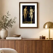 Albrecht Dürer | Adam og Eva - 1507 | Gallery Edition | Indrammet kunsttryk | Renæssance
