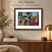 Albrecht Dürer | Rosenkransfesten - 1506 | Gallery Edition |  Indrammet kunsttryk | Renæssance