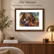 Albrecht Dürer | De vise mænds tilbedelse - 1504 | Gallery Edition |  Indrammet kunsttryk | Renæssance
