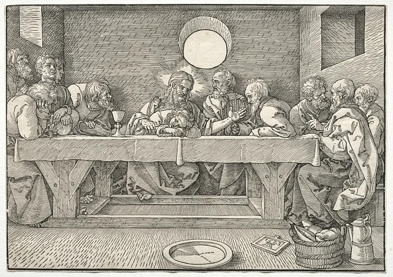 Albrecht Dürer | Den sidste nadver - 1523 | Indrammet kunsttryk | Renæssance | formida
