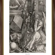 Albrecht Dürer | Melencolia I - 1514 | Gallery Edition | Indrammet kunsttryk | Renæssance