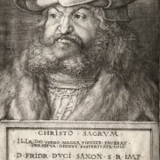 Albrecht Dürer | Frederik den Vise, kurfyrste af Sachsen - 1524 | Indrammet kunsttryk | Renæssance | formida