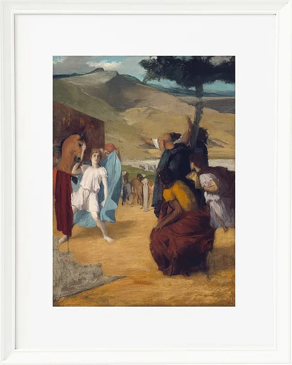 Alexander und Bukephalos – 1861