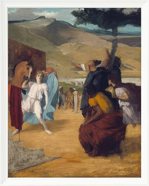 Alexander und Bukephalos – 1861