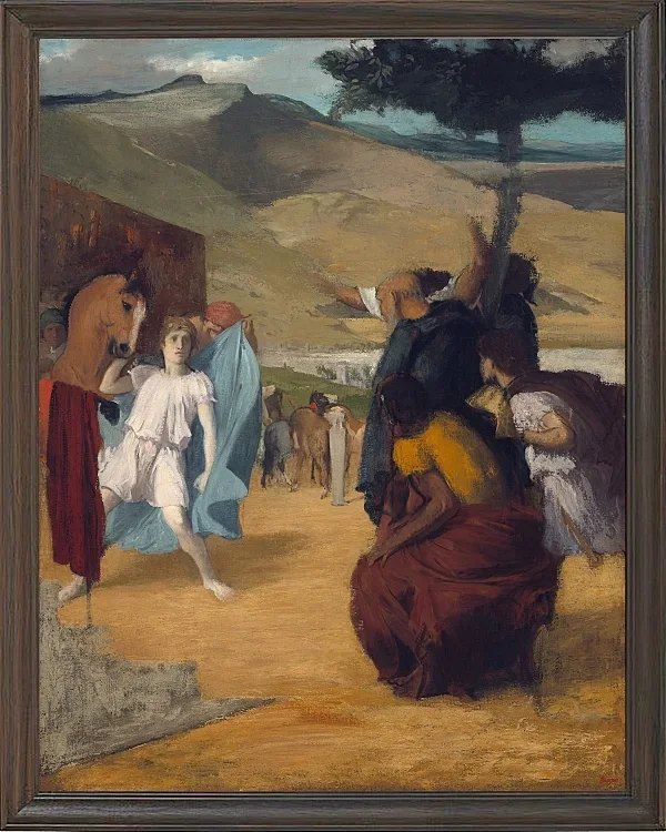 Alexander und Bukephalos – 1861