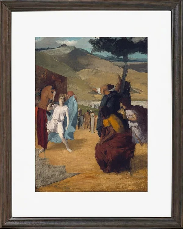 Alexander und Bukephalos – 1861