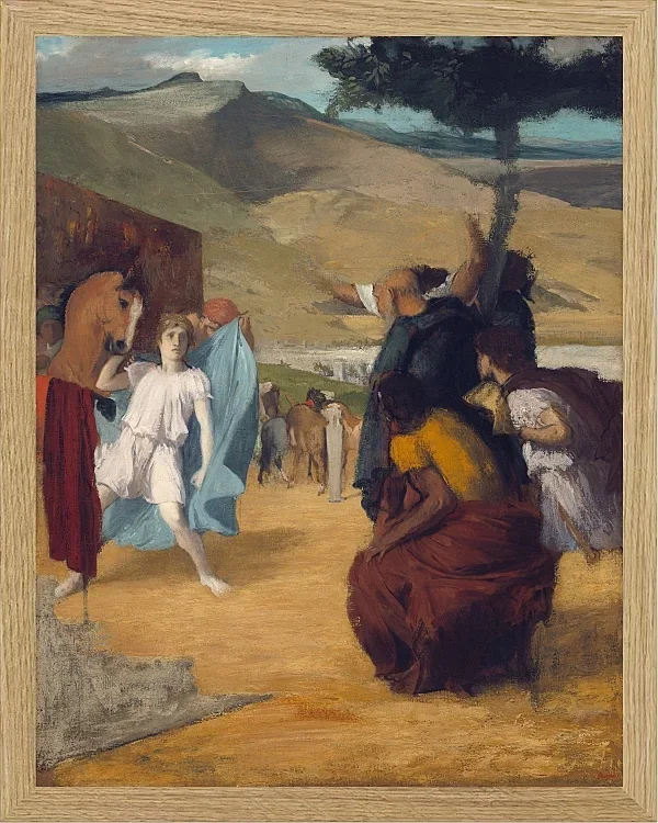 Alexander und Bukephalos – 1861