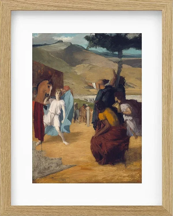 Alexander und Bukephalos – 1861