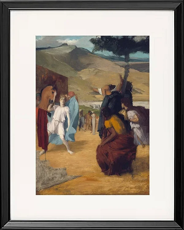 Alexander und Bukephalos – 1861