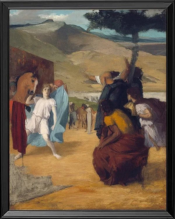 Alexander und Bukephalos – 1861