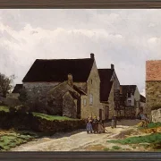 Alfred Sisley - Frauen gehen in den Wald 1866 | Giclée Kunstdruck gerahmt