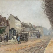 Alfred Sisley - Heloise Boulevard, Argenteuil 1872 | Indrammet giclée-kunsttryk