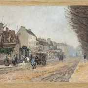 Alfred Sisley - Heloise Boulevard, Argenteuil 1872 | Indrammet giclée-kunsttryk