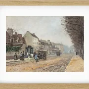 Alfred Sisley - Heloise Boulevard, Argenteuil 1872 | Indrammet giclée-kunsttryk