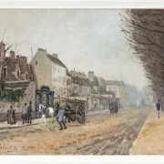 Alfred Sisley - Heloise Boulevard, Argenteuil 1872 | Indrammet giclée-kunsttryk