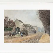 Alfred Sisley - Heloise Boulevard, Argenteuil 1872 | Indrammet giclée-kunsttryk