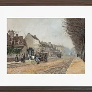 Alfred Sisley - Heloise Boulevard, Argenteuil 1872 | Indrammet giclée-kunsttryk