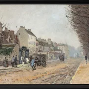 Alfred Sisley - Heloise Boulevard, Argenteuil 1872 | Indrammet giclée-kunsttryk