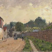 Alfred Sisley - Marly der König 1875 | Giclée Kunstdruck gerahmt